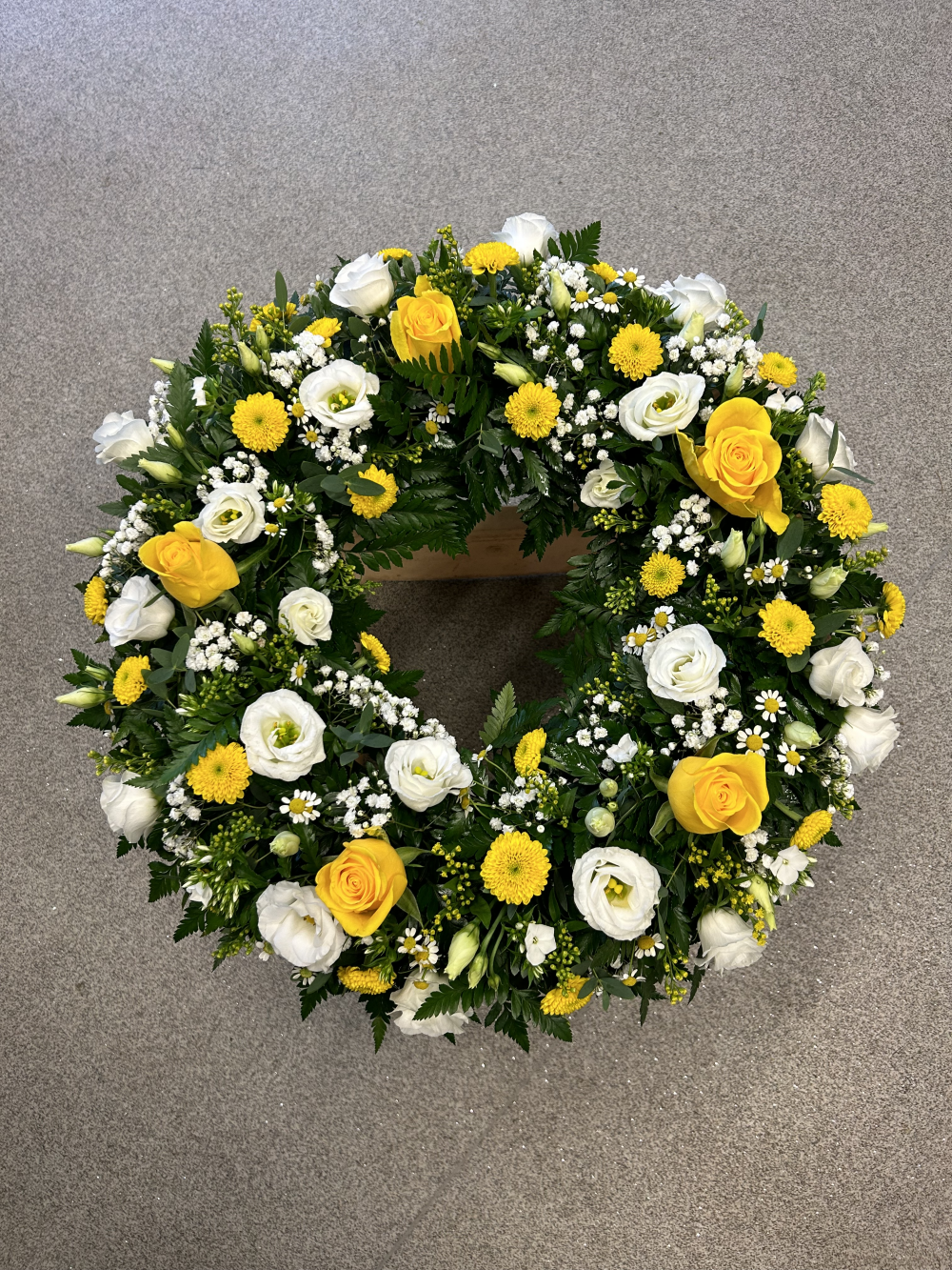 The Radiant Sunshine Wreath Product Image