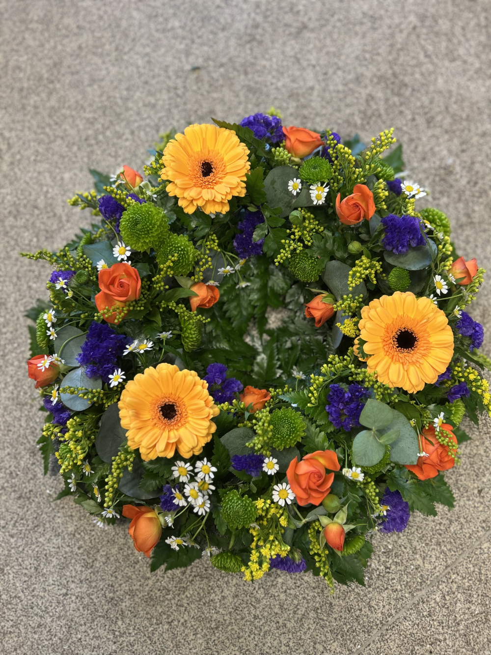 Vibrant Memories Wreath Product Image