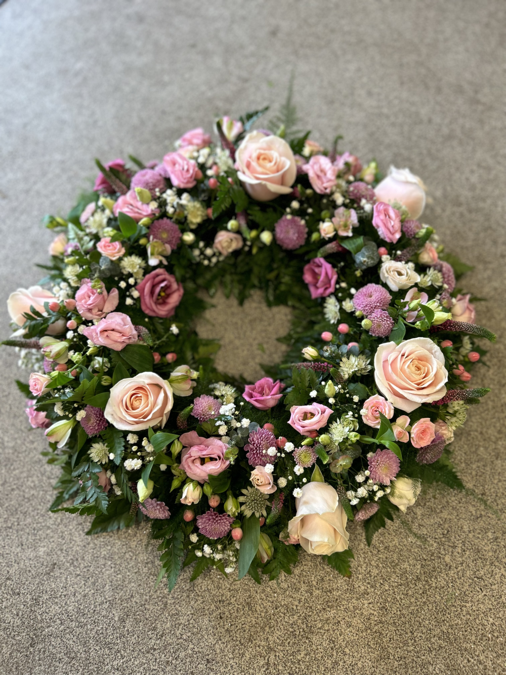 The Pink Grace Tribute Wreath Product Image